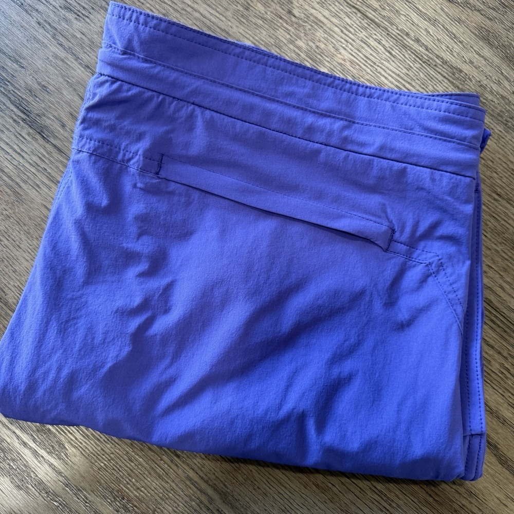 DULUTH Men's 40 Cannonball Hybrid Shorts Armachillo Liner Purple Nanotex Shell